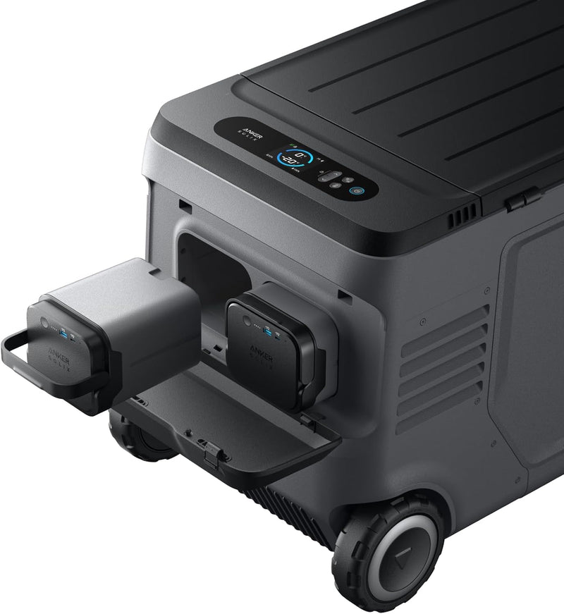 Anker SOLIX EverFrost 2 – 40L Electric Cooler with Battery and Solar Power