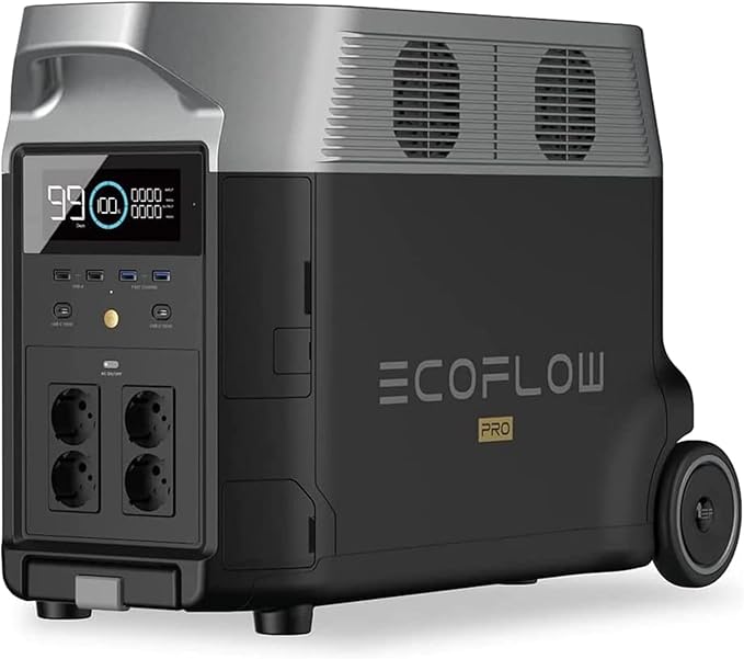 EcoFlow DELTA 2 Max – 2048Wh, 3000W, Portable Solar Generator 