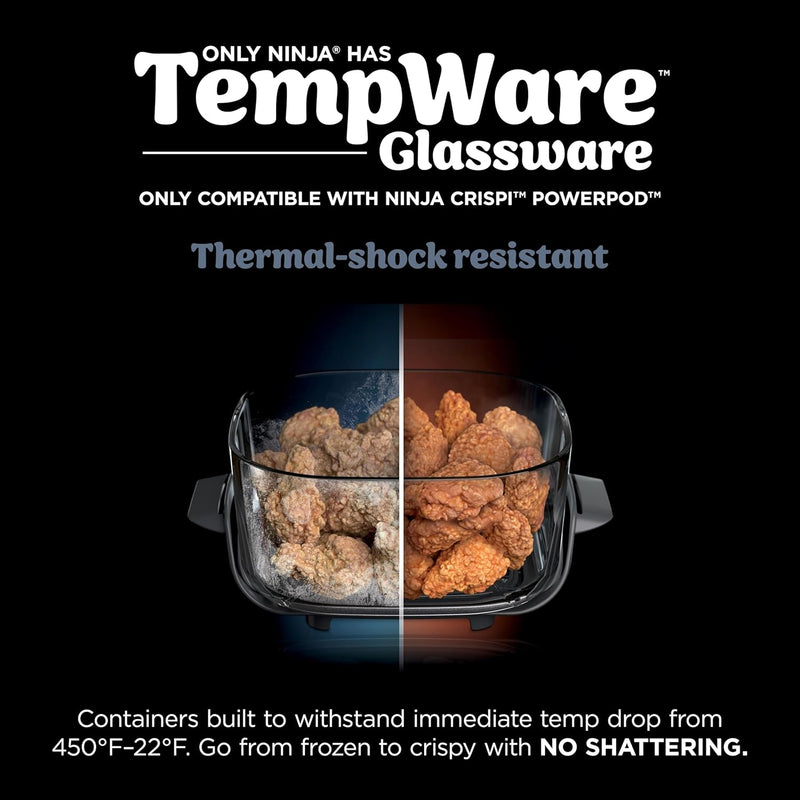 Crispi® – 4 in 1 Air Fryer – Fast, Crispy Meals with Zero Mess 