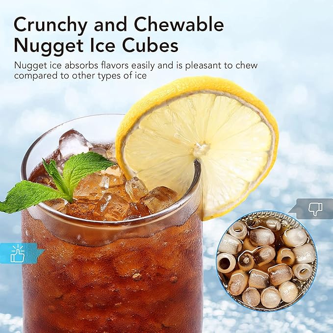12kg Portable Ice Maker – Compact, Quiet and Powerful – 1 Year Warranty
