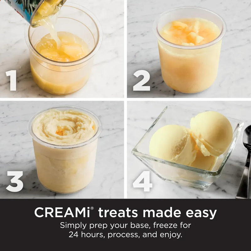 Ninja CREAMi CN301CO – Gelato, Sorbet &amp; Milkshake with One Touch 