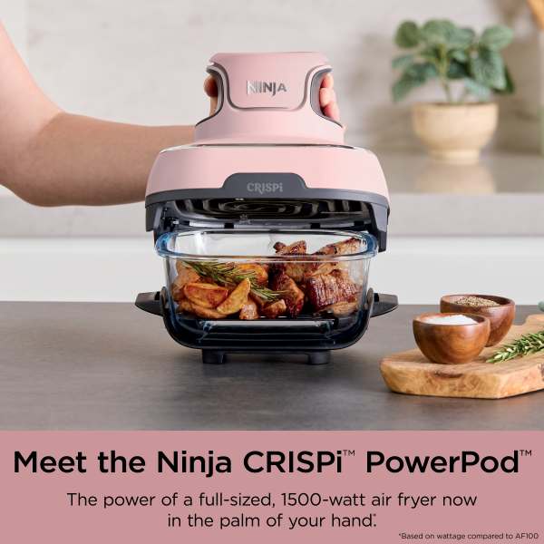 Crispi® – 4 in 1 Air Fryer – Fast, Crispy Meals with Zero Mess 