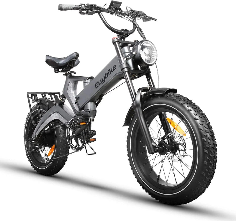 EUY Fat Tire Ebike – 1000W, 48V Battery, Shimano 8-Speed, All-Terrain 