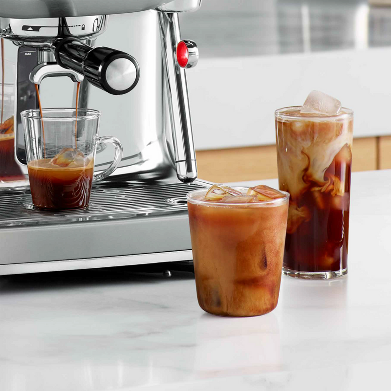 Automatic Coffee Machine With Brushed Stainless Steel Grinder 