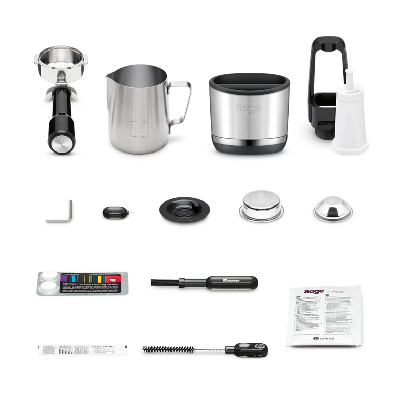 Automatic Coffee Machine With Brushed Stainless Steel Grinder 