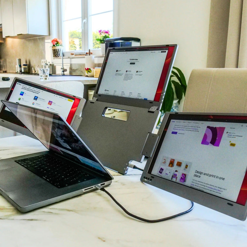 Dual Screen Extender for Laptop – Full HD, Portable and Practical 