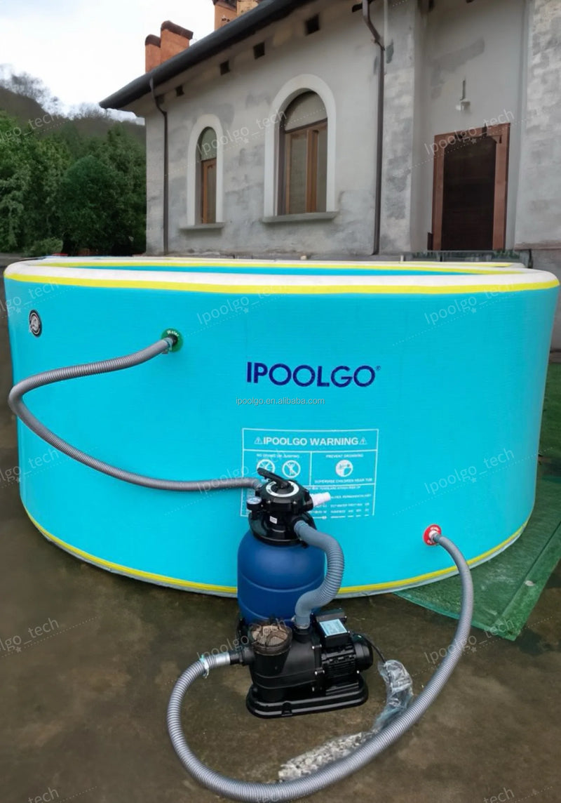 Giant Inflatable Pool Oasis Family Max – 12,000 Liters 