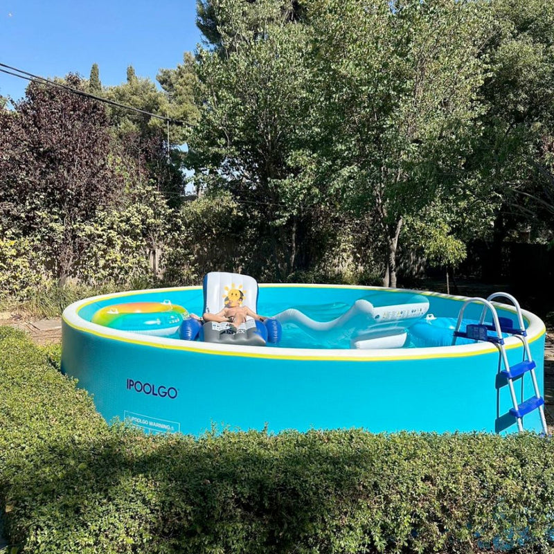 Giant Inflatable Pool Oasis Family Max – 12,000 Liters 