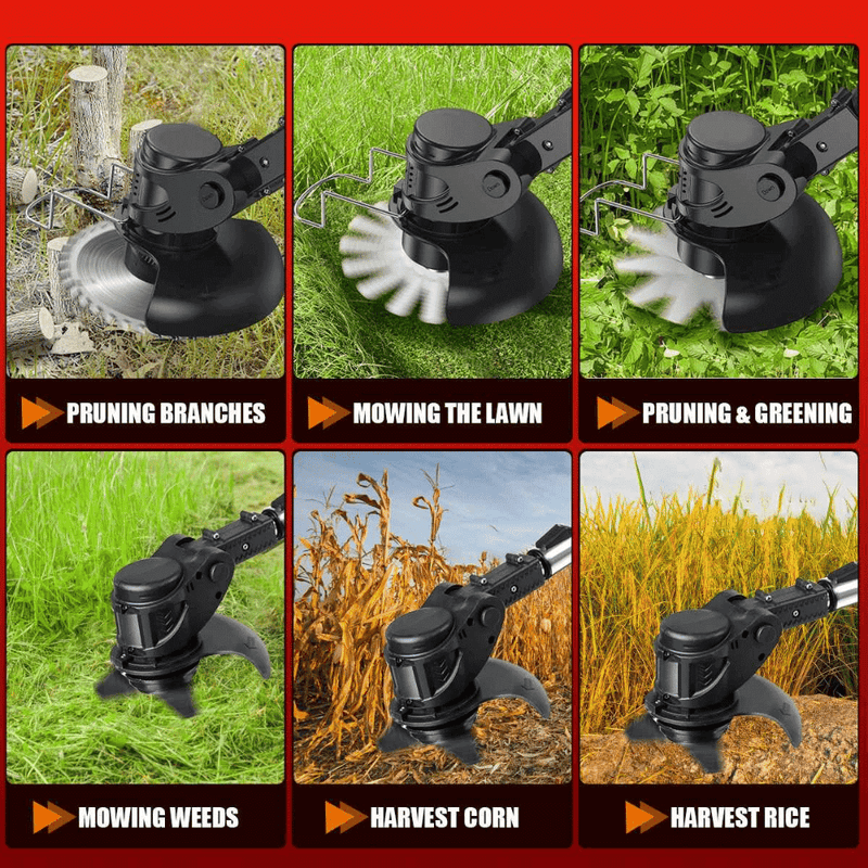 3-in-1 Cordless Grass Trimmer 